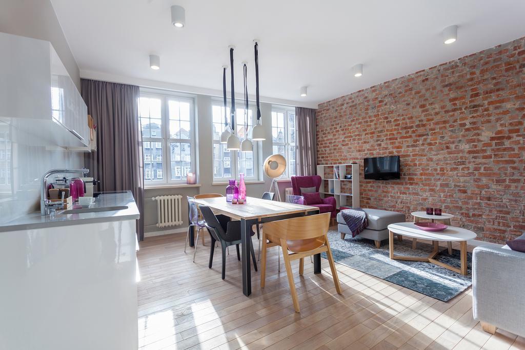 Appartement Apartament Soleil III à Gdańsk Chambre photo